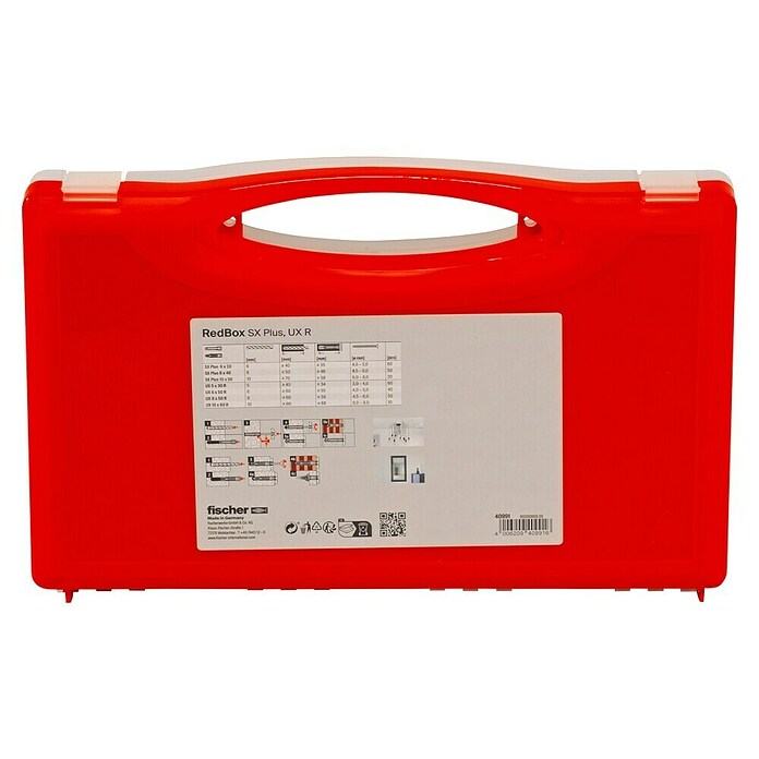Fischer Meister-Box Dübelsortiment SX / UX (290-tlg., Ohne Schrauben/Haken, Nylon)