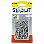 Stabilit Spreizdübel (Durchmesser Dübel: 4 mm, Länge Dübel: 20 mm, 50 Stk.)