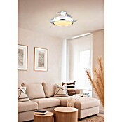 Trio Lighting Ventilador de techo Lindberg (Blanco, 100 cm, 35 W, Blanco cálido) | BAUHAUS