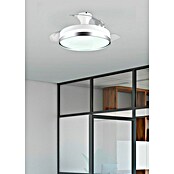 Trio Lighting Ventilador de techo Lindberg (Blanco, 100 cm, 35 W, Blanco cálido) | BAUHAUS