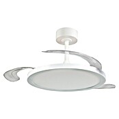 Trio Lighting Ventilador de techo Kasfjord (Blanco, 106,5 cm, 34 W, Blanco cálido) | BAUHAUS