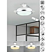 Trio Lighting Ventilador de techo Lindberg (Blanco, 100 cm, 35 W, Blanco cálido) | BAUHAUS