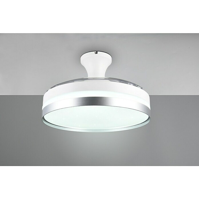 Trio Lighting Ventilador de techo Lindberg (Blanco, 100 cm, 35 W, Blanco cálido) | BAUHAUS