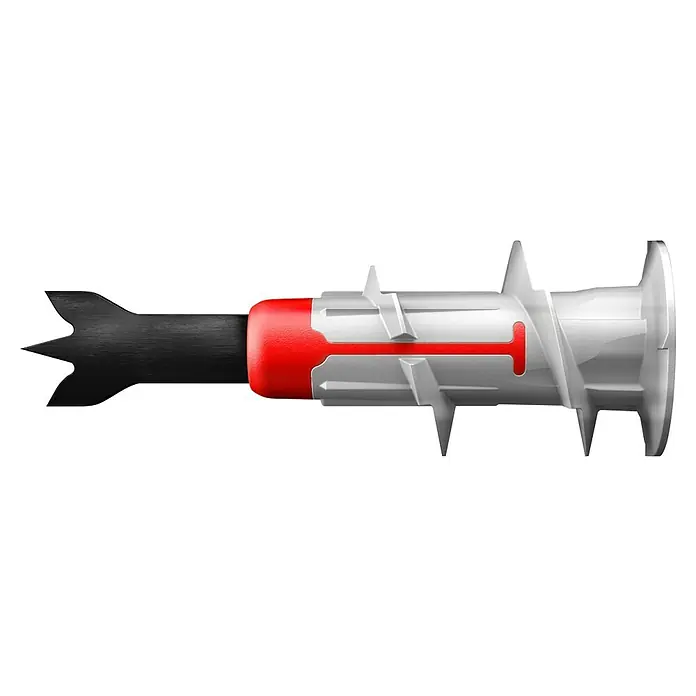 Fischer Schrauben- & Dübel-Set Duoline Meister-Box - 91 -tlg. - Detailaufnahme eines UX-Universal-Dübel von Fischer, der für sichere Befestigungen in verschiedenen Baumaterialien sorgt.