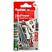 Fischer Duopower Hembrilla cerrada EasyHook (Diámetro taco: 6 mm, Longitud taco: 30 mm) | BAUHAUS