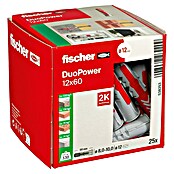 Fischer Duopower Dübelsortiment (Durchmesser Dübel: 12 mm, Länge Dübel: 60 mm, Mit Rand, Alle Baustoffe, 25 Stk.) | BAUHAUS