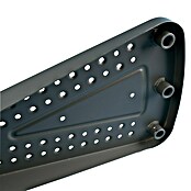 Dolle Escalera exterior Gardenspin Antracita (Diámetro: 155 cm, Altura de planta: 246 cm - 282 cm, Peldaños de chapa perforada, Gris) | BAUHAUS