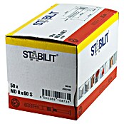 Stabilit Nageldübel BNA 8 X 60 S (Durchmesser Dübel: 8 mm, Länge Dübel: 60 mm, 50 Stk.) | BAUHAUS
