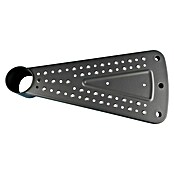 Dolle Escalera exterior Gardenspin Antracita (Diámetro: 155 cm, Altura de planta: 246 cm - 282 cm, Peldaños de chapa perforada, Gris) | BAUHAUS