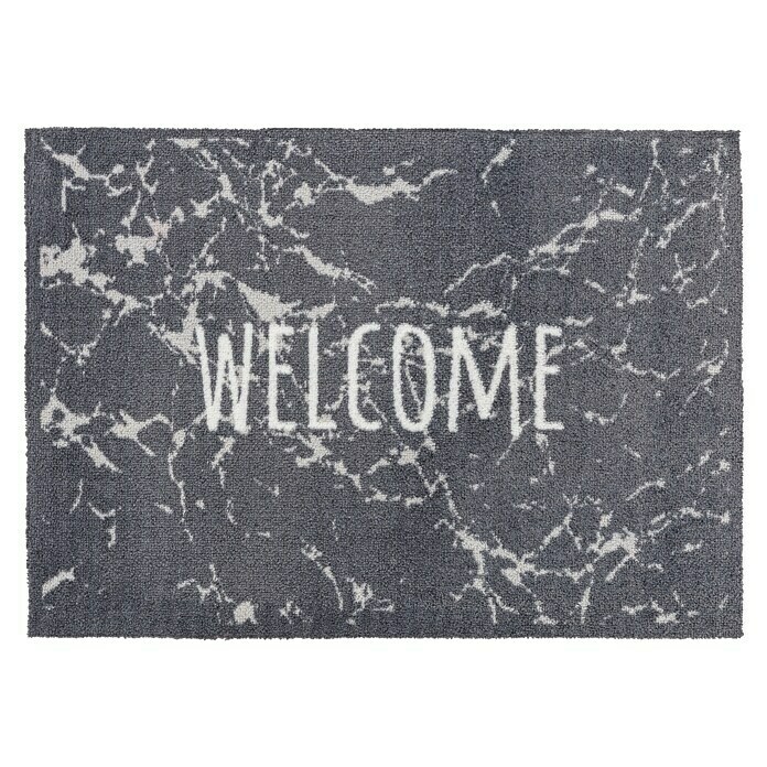 Astra Casadoor Fußmatte Welcome (Grau, 50 x 70 cm, 100 % Polyamid)