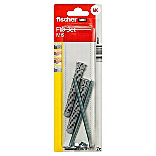 Fischer Injektions-Ankerhülse (Passend für: Fischer Injektionssystem FIS, Geeignet für: Beton, Gewinde: M 6, 2 Stk.)