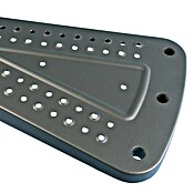 Dolle Escalera exterior Gardenspin Antracita (Diámetro: 155 cm, Altura de planta: 246 cm - 282 cm, Peldaños de chapa perforada, Gris) | BAUHAUS