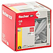 Fischer Gasbetondübel GB 10 (Durchmesser Dübel: 10 mm, Länge Dübel: 55 mm, 20 Stk.) | BAUHAUS