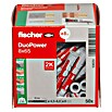 Fischer Duopower Dübelsortiment (Durchmesser Dübel: 8 mm, Länge Dübel: 65 mm, Mit Rand, Alle Baustoffe, 50 Stk.) | BAUHAUS