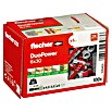 Fischer Duopower Dübelsortiment (Durchmesser Dübel: 6 mm, Länge Dübel: 30 mm, Mit Rand, Alle Baustoffe, 100 Stk.) | BAUHAUS