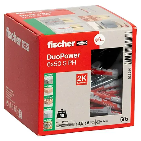 Fischer Duopower Dübel- & Schraubenbox S PH LD