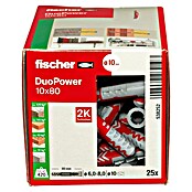 Fischer Duopower Nabor zidnih vložkov LD  (Premer zidnega vložka: 10 mm, Dolžina zidnega vložka: 80 mm, Primerno za: Vsi gradbeni materiali, 1 kos) | 1060 - Dübel | AADD - Dübel | AAD - Kleineisenwaren | AA - Eisenwaren | A - Eisenwaren | BAUHAUS