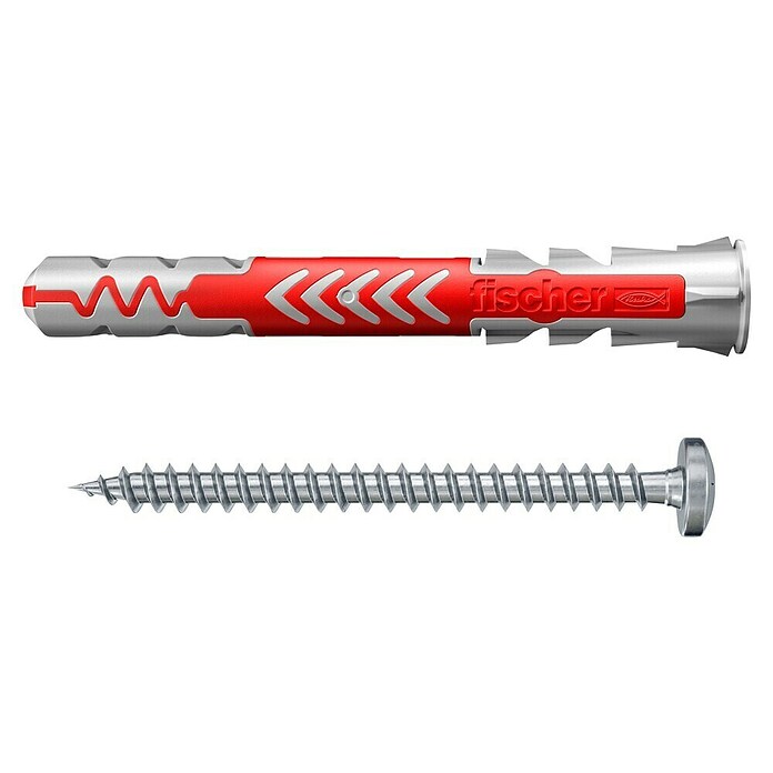Fischer Duopower Dübel- & Schraubenbox S PH LD (Durchmesser Dübel: 6 mm, Länge Dübel: 50 mm, Panheadschraube, 50 Stk.) | BAUHAUS