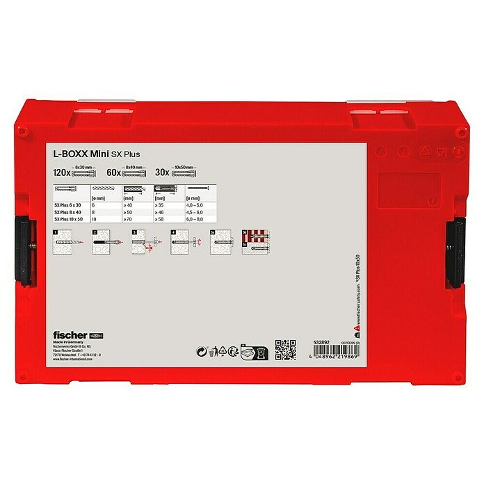 Fischer SX Dübel-Set (210 -tlg.) | BAUHAUS