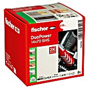Fischer Duopower Doos pluggen en schroeven 14 x 70 S LD (Diameter plug: 14 mm, Pluglengte: 70 mm, Zeskantschroef, 8 st.) | BAUHAUS