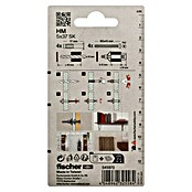 Fischer Hohlraumdübel HM 5x37 SK (Länge Dübel: 37 mm, Silber, 4 Stk.) | BAUHAUS