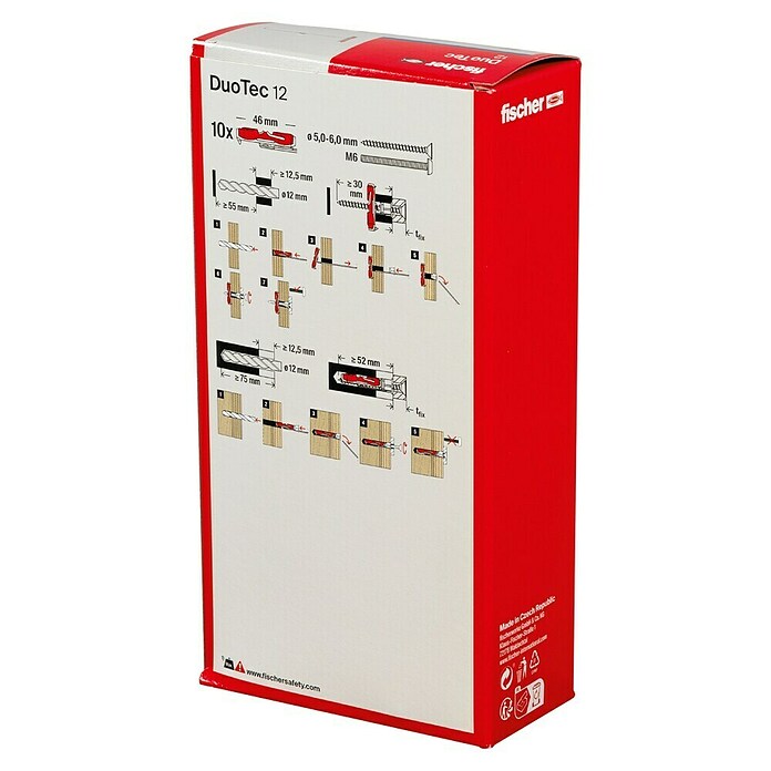 Fischer Duotec Kippdübel (Länge Dübel: 60 mm, 10 Stk.) | BAUHAUS