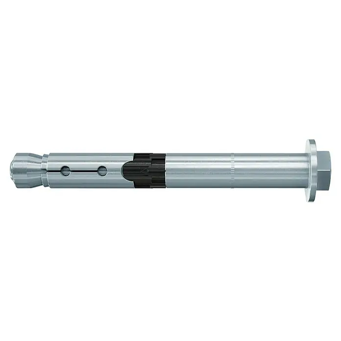 Fischer Schwerlastanker FH II S - Ø x L: 10 x 10 mm, 2 Stk., Sechskantkopf - Metallanker mit Spreizhülse und Innengewinde, ideal für Befestigungen im Bauwesen. Robust und langlebig für sicheren Halt.