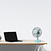 PR Klima Ventilador de sobremesa (Azul, Diámetro: 14 cm, 2,5 W, 105,65 m³/h, Puerto USB 2.0)