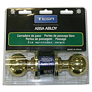 Tesa Assa Abloy Pomo giratorio de paso 3900LP (Acero)