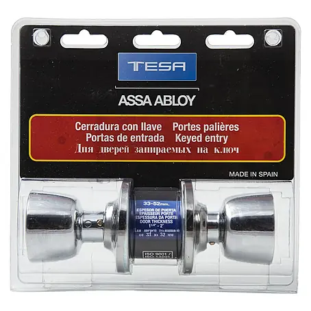 Tesa Assa Abloy  Conjunto de repuesto Tulipa 3500CM con llave