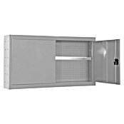 Simonrack Simonwork Armario para herramientas Cabinet Tools Shelf (L x An: 27,5 x 120 cm, Altura de trabajo: 65 cm, Gris, Completamente montado) | BAUHAUS