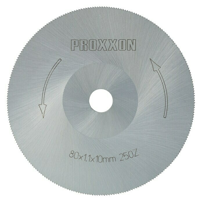 Proxxon Kreissägeblatt 28730Durchmesser: 80 mm, Bohrung: 10 mm, Anzahl Zähne: 250 Zähne Unknown