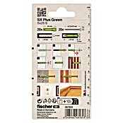 Fischer Spreizdübel-Set SX Green S (Ø x L: 5 x 25 mm, Spanplattenschraube, Nylon, 20 Stk.)