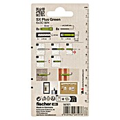 Fischer Spreizdübel-Set SX Green WH K (Ø x L: 6 x 30 mm, Winkelhaken, 8 Stk.)