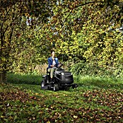 Alpina Rasentraktor (6,5 kW bei 2.800 U/min, Schnittbreite: 98 cm)