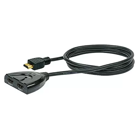 Schwaiger  HDMI-Umschalter 2 In 1 Out