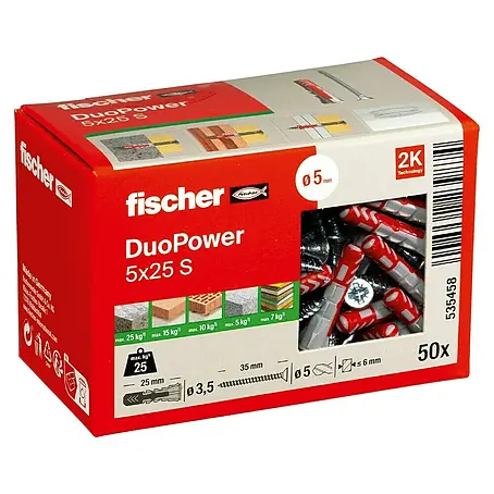Fischer Duopower Dübel- & Schraubenbox Duopower