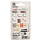 Fischer Duopower Universeelpluggen DuoPower 5x25 met bolkopschroef K (Ø x l: 5 x 25 mm, Nylon, 18 st.) | BAUHAUS