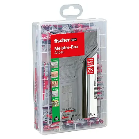Fischer Duopower Universaldübel-Set Meisterbox kurz/lang