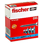 Fischer Taco para cartón yeso GK (Longitud taco: 22 mm, Con tornillos, Con borde, 50 ud.) | BAUHAUS
