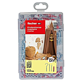 Fischer Schrauben- & Dübel-Set Meisterbox DuoPower (133 -tlg.)
