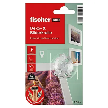 Fischer  Bilderhaken Bilderkralle