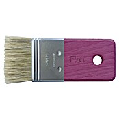 Fleur Pincel plano para ceras y envejecidos (Anchura cerdas: 6 cm, Madera) | BAUHAUS