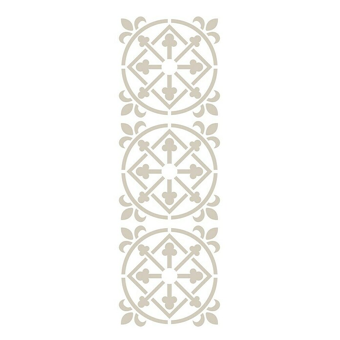 Fleur Plantilla decorativa Stencil Royal Tile (Royal Tile, 18 x 50 cm, Plástico) | BAUHAUS