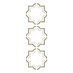 Fleur Plantilla decorativa Stencil Arabesco 