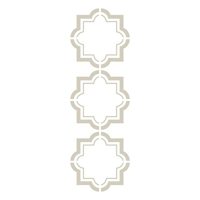 Fleur Plantilla decorativa Stencil Arabesco (Arabesco, 18 x 50 cm, Plástico) | BAUHAUS