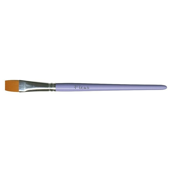 Fleur Pincel plano Hobby 9921 (Cerdas sintéticas, Tamaño pincel: Nº 08) | BAUHAUS