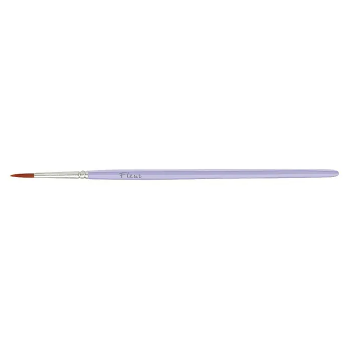Fleur Pincel redondo Hobby 9921 - Cerdas sintéticas, Tamaño pincel: Nº 04 - Se muestra un bolígrafo de escritura etiquetado como "Fleur", ideal para tomar notas, dibujar y escritura creativa con flujo de tinta suave.