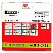 Fischer Universal-Durchsteckdübel UX (Durchmesser Dübel: 12 mm, Länge Dübel: 70 mm, Ohne Rand, 20 Stk.) | BAUHAUS