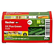 Fischer Spreizdübel SX Plus (Ø x L: 5 x 25 mm, Nylon, Mit Rand, 90 Stk.) | BAUHAUS
